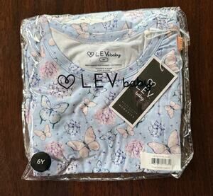 New Lev Baby Violet Twirl Dress Size 6Y
